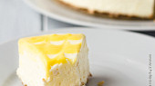 Nepečený citrónový cheesecake