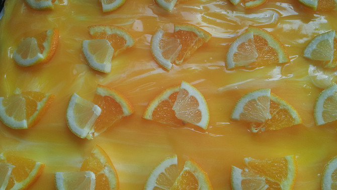 Osvěžující (pomerančový) řez