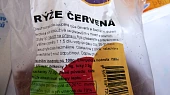 Pomalená kližka s červenou rýží