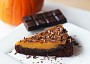 Brownies s dýňovým krémem - pumpkin pie brownie