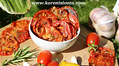 Rajčatové bylinkové chipsy s parmezánem (Rajčatové bylinkové chipsy s parmezánem)