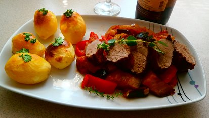 Ratatouille a kachní prsa