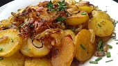 Restované bylinkové brambory