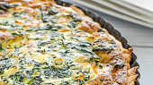 Špenátový quiche