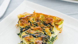 Špenátový quiche