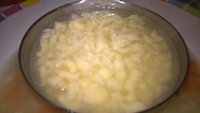 Strouhání, drobení, mrvenička - zavářka do polévky