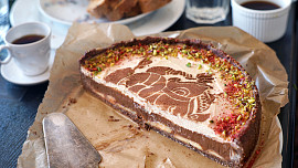 Téměř raw čokoládovo-vanilkový ganesha