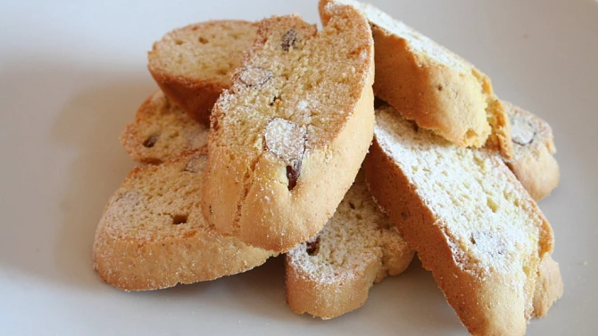 Toskánské sušenky Cantucci