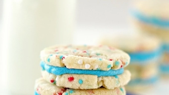 Trikolórové cookies