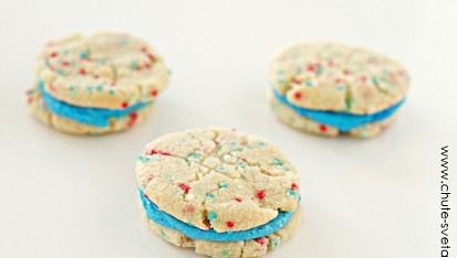 Trikolórové cookies