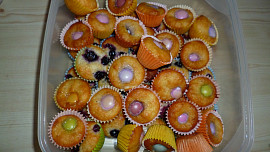 Tvarohové muffiny s ovocem