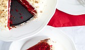 Valentýnský dort „červený samet“