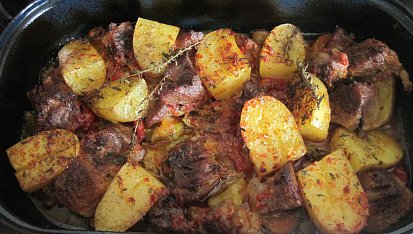 Vepřové kostky po portugalsku