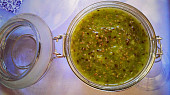 Zdravá domácí kiwi marmeláda s chia semínky