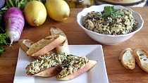 Artyčokové pesto s ořechy a petrželí
