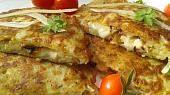 Bramborák plněný Hermelínem a slaninou