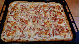 Bramborová pizza
