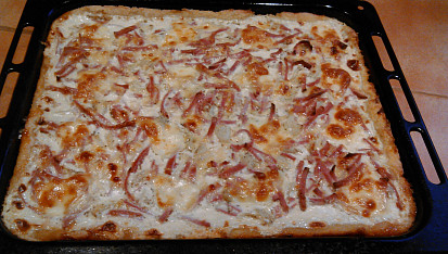 Bramborová pizza