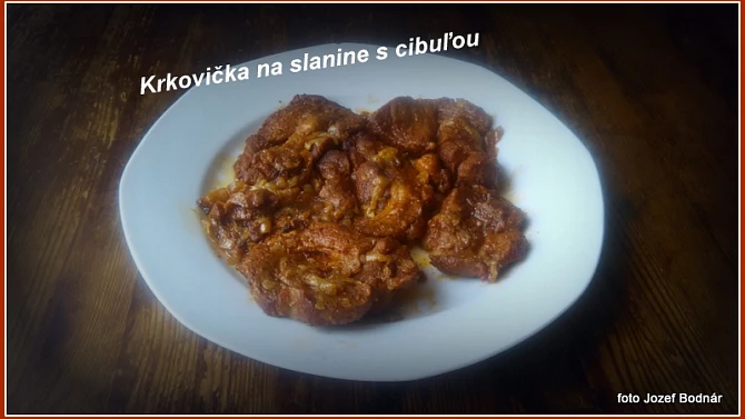 Vepřová krkovička připravená na woku