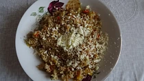 Bulgur se zeleninou v parním hrnci