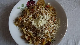 Bulgur se zeleninou v parním hrnci