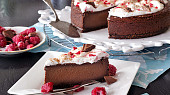 Čokoládový cheesecake