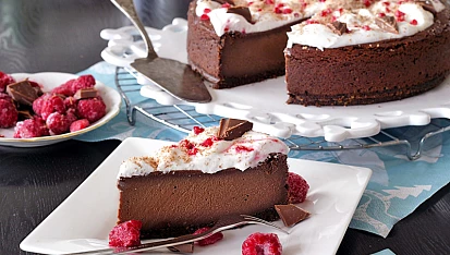Čokoládový cheesecake
