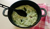 Curd rice (indická jogurtová rýže s okurkou)