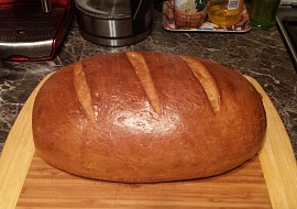 Domácí kmínový chleba (Vynikající chlebík. :-))