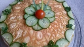 Dort na slano z vaječných omelet, Dort na slano z vaječných amolet
