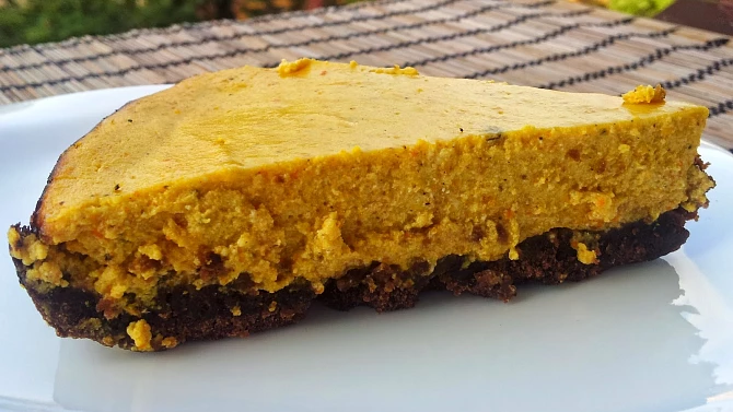 Dýňový cheesecake (hokaido)