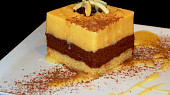 Dýňový dortík s mascarpone, nutellou a vaječným likérem