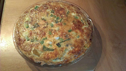 Dýňový quiche