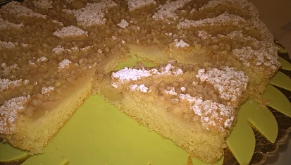 Francouzský  hruškový koláč
