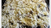Kecaný koláč (Kleckslkuchen), ... S drobenkou
