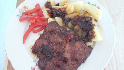 Krkovička z trouby