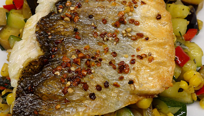 Mořský vlk s citronovým pepřem, Mořský vlk s citronovým pepřem
