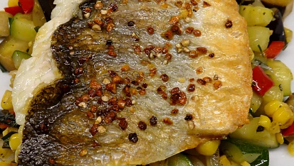 Mořský vlk s citronovým pepřem, Mořský vlk s citronovým pepřem