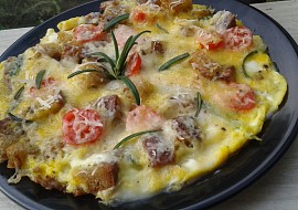 Omeleta s Romadurem