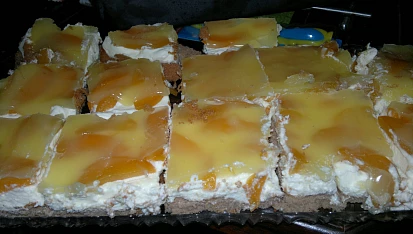 Ovocný dortík na plech