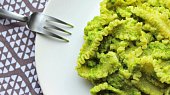 Pappardelle s hráškovo - mátovým pestem