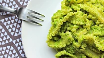 Pappardelle s hráškovo - mátovým pestem