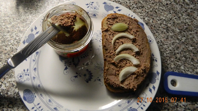 Paštika z drůbežích jater, Opět přišla chuť na dobrotku.