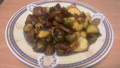 Pečené kapustičky s bramborem