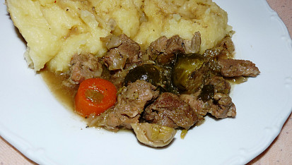 Pomalené plecko v zelenině
