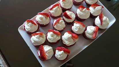 Red velvet cupcakes