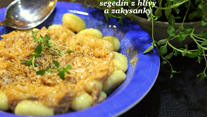 Segedín z hlívy a zakysanky