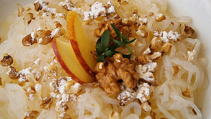 Sladké nudle Perfect Pasta na jablku s ořechy, Sladké nudle Perfect Pasta na jablku,s ořechy
