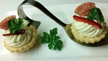Slané košíčky s Nivou