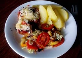 Smažená krkovička v županu